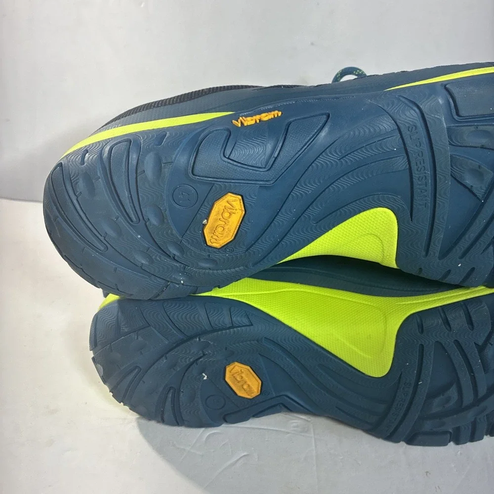 Dansko Phylicia Womens 37/ 6.5 Blue Teal Waterproof Vibram Hiking Sneakers Shoes
